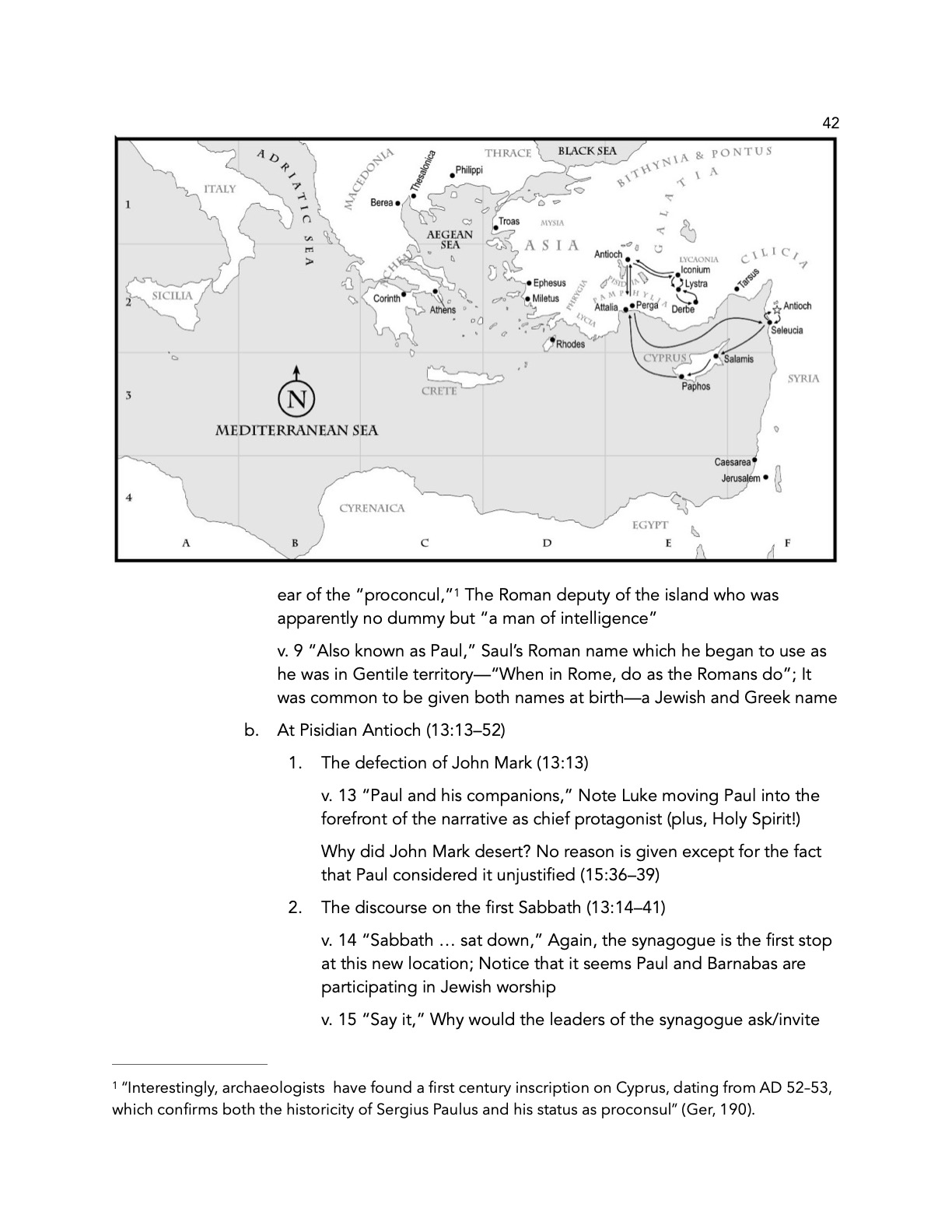 BarJesus Needs Jesus Acts 13 (Study Notes) OAKRIDGE BIBLE CHAPEL
